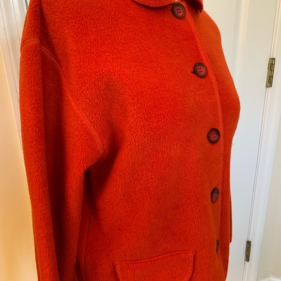 Palmetto’s Jacket button down Sz S orange/red color. - Picture 5 of 13